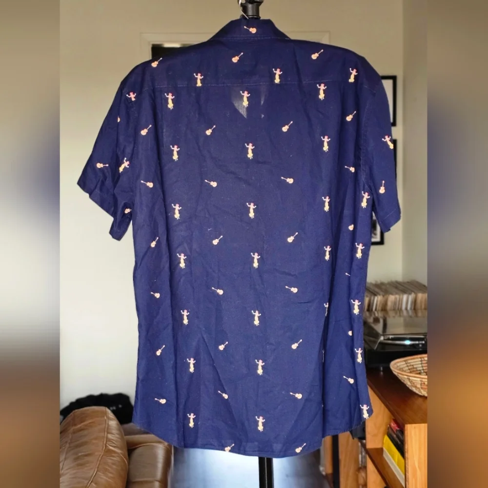 J.Crew Men's Classic Cotton Button Down Shirt with Hawaiian‎ Print